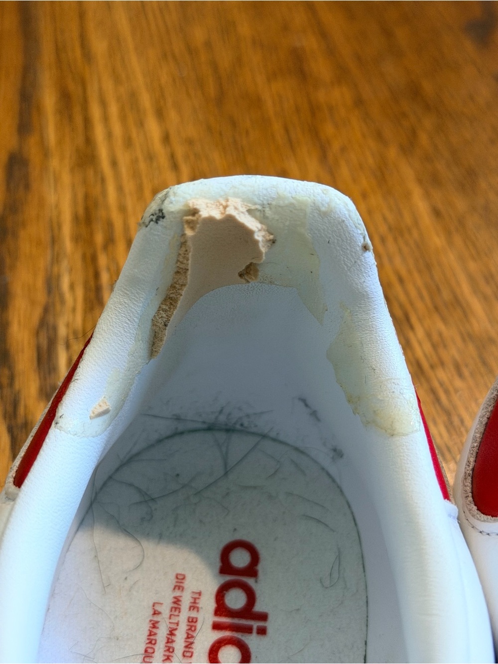 Samba OG - red and white- EUC! - Picture 6 of 7